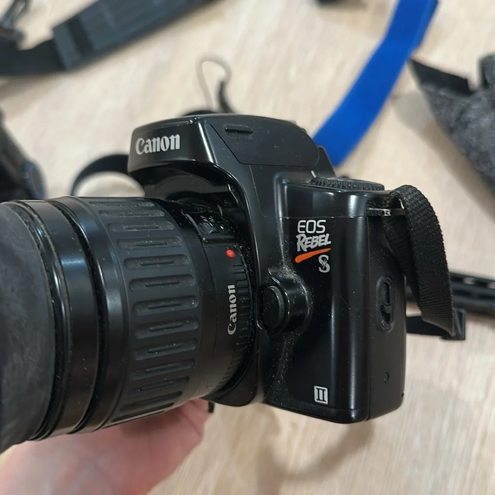 Canon EOS Rebel Film Camera Set - vintage 1990s 2000s